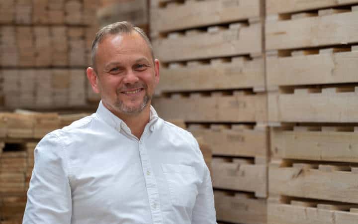 Rick Leach, Director of Precision Pallets and Cases Ltd in Oldham